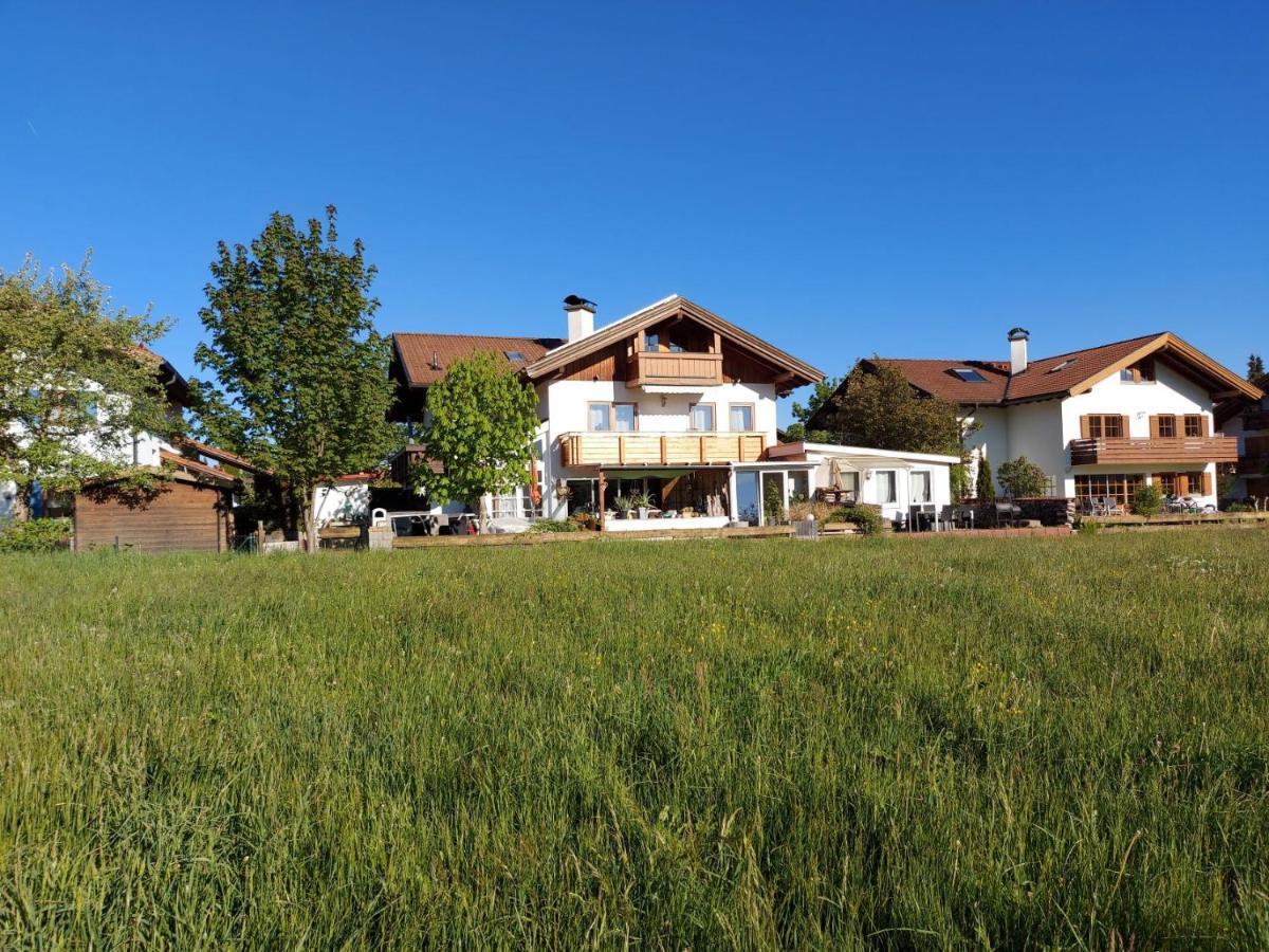 Ferienwohnung Herzstueck Im Haus Schlossblick Füssen Exteriör bild