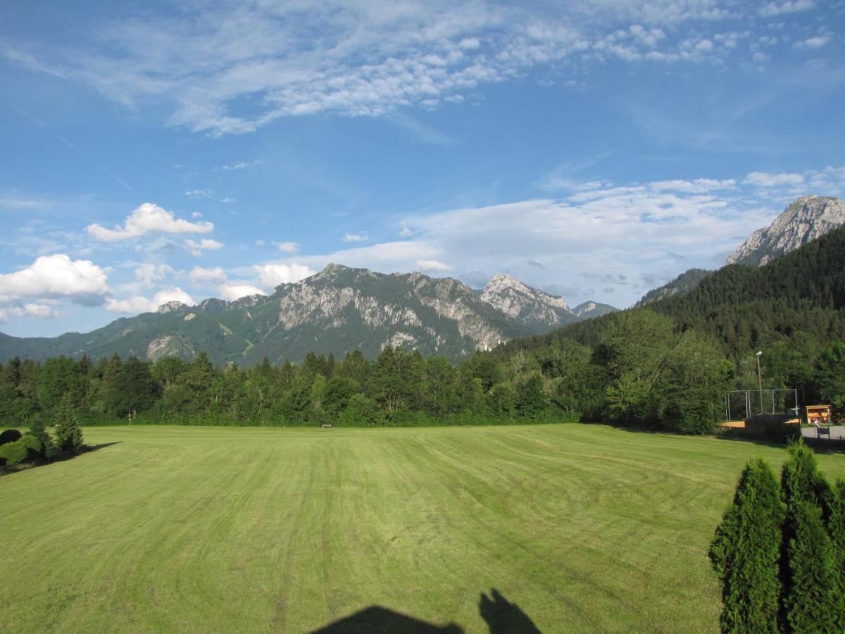 Ferienwohnung Herzstueck Im Haus Schlossblick Füssen Exteriör bild