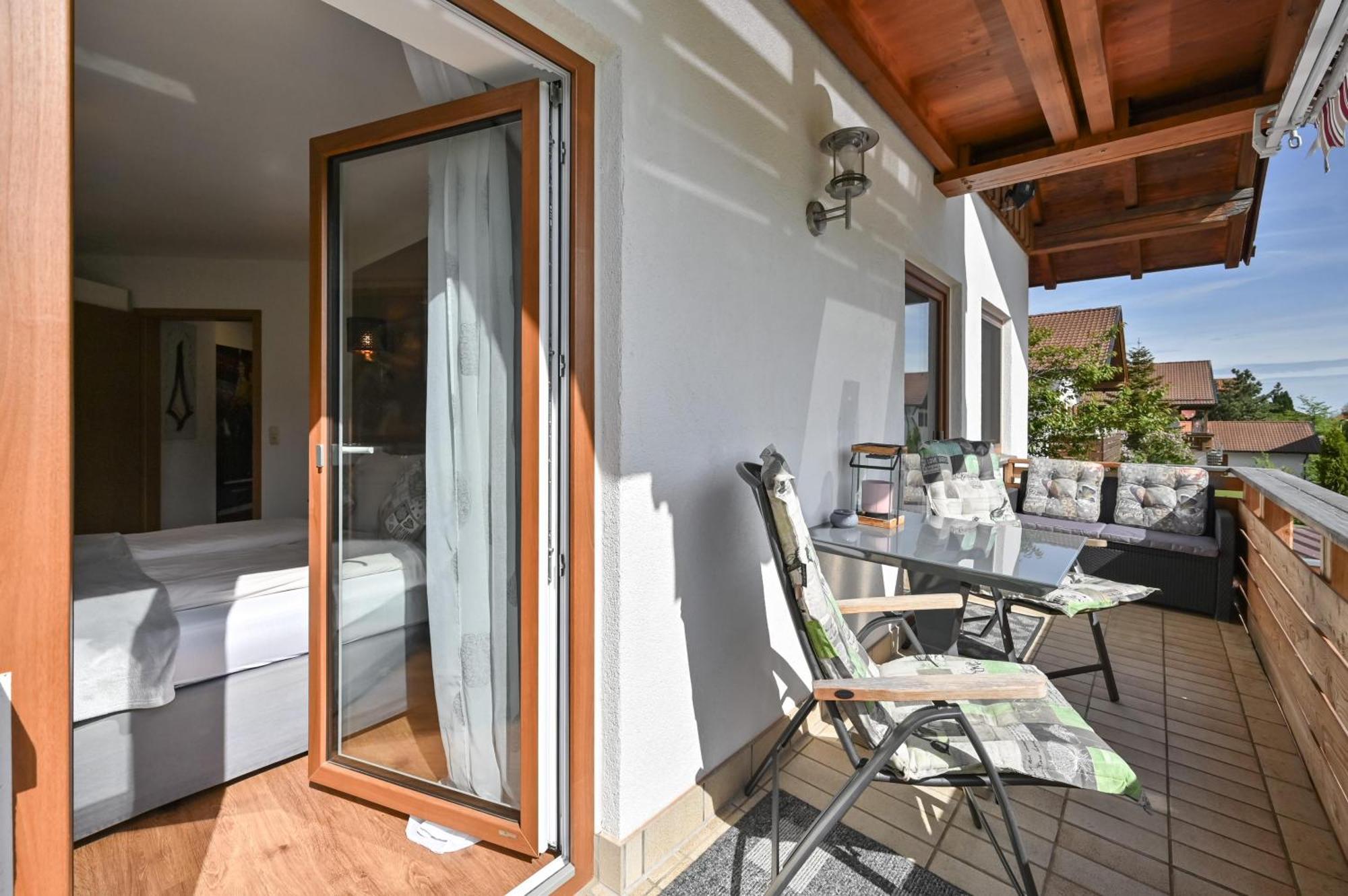 Ferienwohnung Herzstueck Im Haus Schlossblick Füssen Exteriör bild