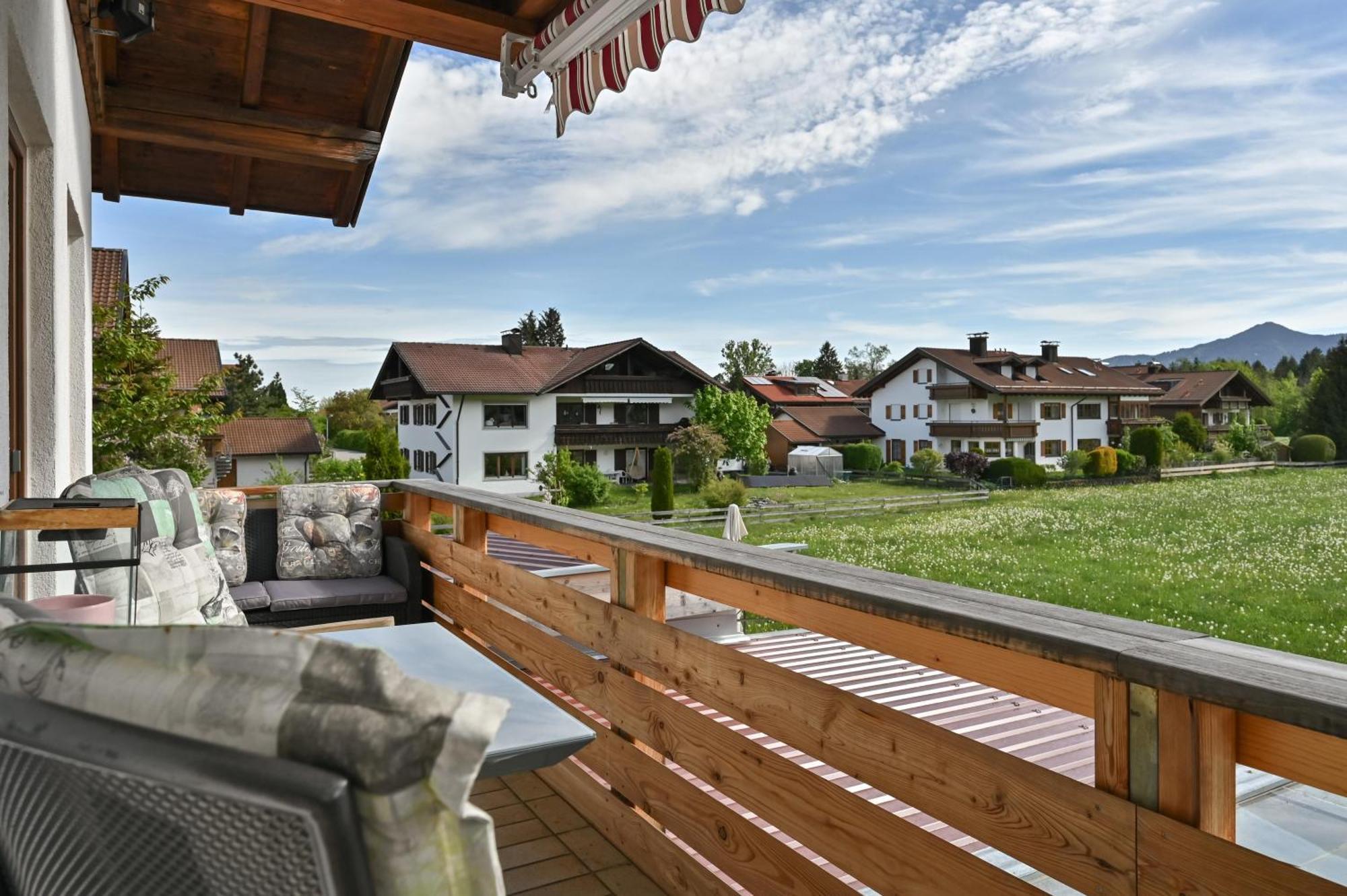 Ferienwohnung Herzstueck Im Haus Schlossblick Füssen Exteriör bild